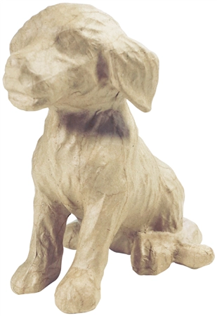 Een décopatch papier-mache-figuur hund 2 180 mm koop je bij NiceSupplies.nl