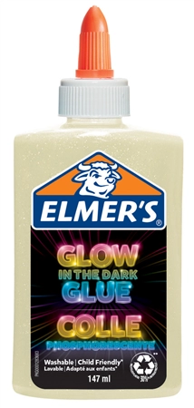 Een elmer's glow in the dark knutsellijm blauw 147 ml koop je bij NiceSupplies.nl