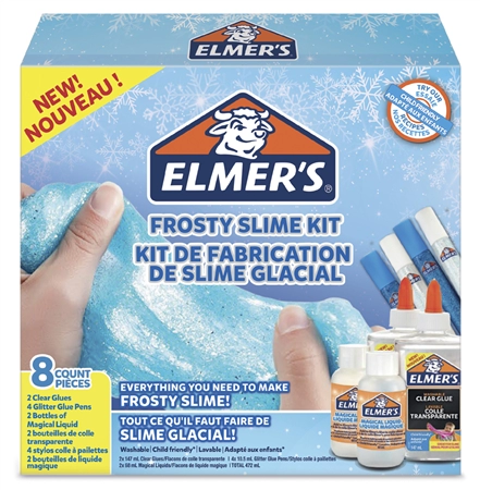 Een elmer's slime set vorsty slime kit 8-delig koop je bij NiceSupplies.nl