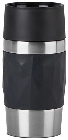 Een emsa thermosbeker travel mug compact 0,3 liter blauw koop je bij NiceSupplies.nl