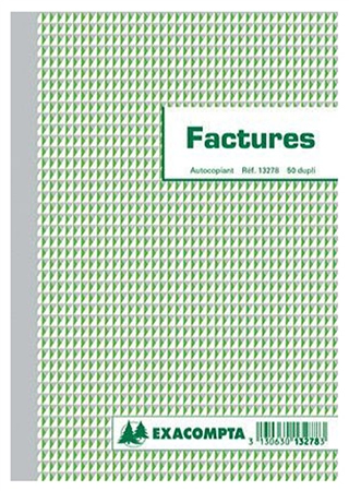 Een exacompta manifold factures 297x210mm duplo koop je bij NiceSupplies.nl