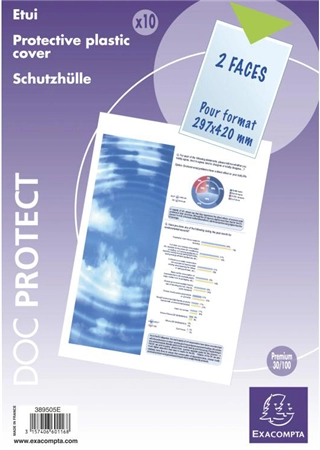 Een exacompta showtas doc protect 240x320mm pvc koop je bij NiceSupplies.nl