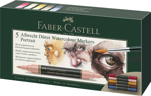 Een faber-castell aquarelmarker albrecht dÜrer portrait koop je bij NiceSupplies.nl