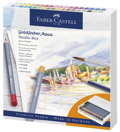 Een faber-castell aquarelstifte goldfaber atelierbox koop je bij NiceSupplies.nl