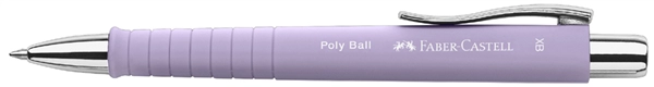 Een faber-castell drukbalpen poly bal xb sweet lilac koop je bij NiceSupplies.nl