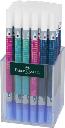 Een faber-castell inktkiller fijn f-ronde punt in koker koop je bij NiceSupplies.nl