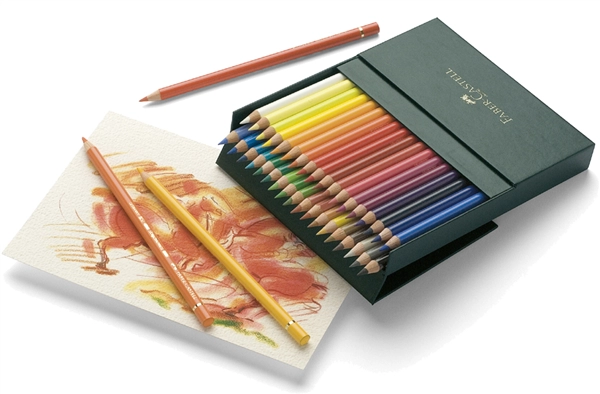 Een faber-castell kleurpotloden polychromos 36 stuks atelierbox koop je bij NiceSupplies.nl