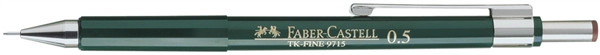 Een faber-castell vulpotlood tk-fine 9715 groen koop je bij NiceSupplies.nl