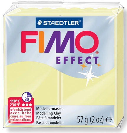 Een fimo effect boetseerklei uithardend in oven pastel aqua 57gr koop je bij NiceSupplies.nl