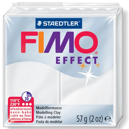 Een fimo effect boetseerklei uithardend in oven transparant 57gr koop je bij NiceSupplies.nl