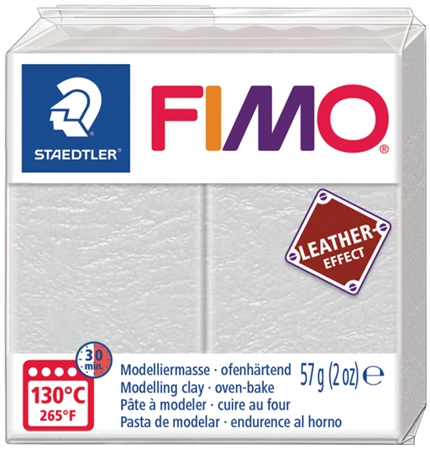 Een fimo effect leather boetseerklei beere 57 g koop je bij NiceSupplies.nl