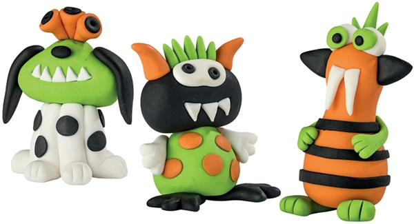 Een fimo kids boetseer-set form en play 'space monster' level 2 koop je bij NiceSupplies.nl