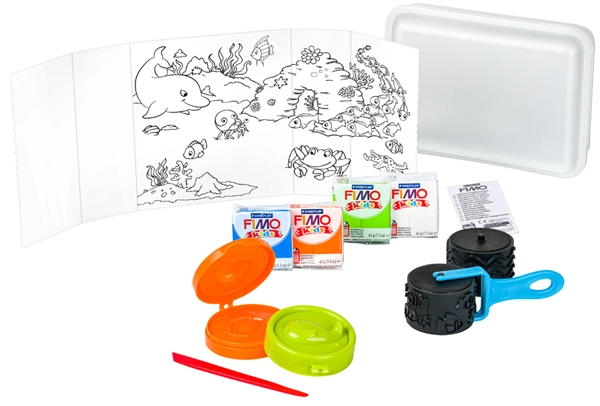 Een fimo kids boetseer-set tool box sealife 10-delig koop je bij NiceSupplies.nl