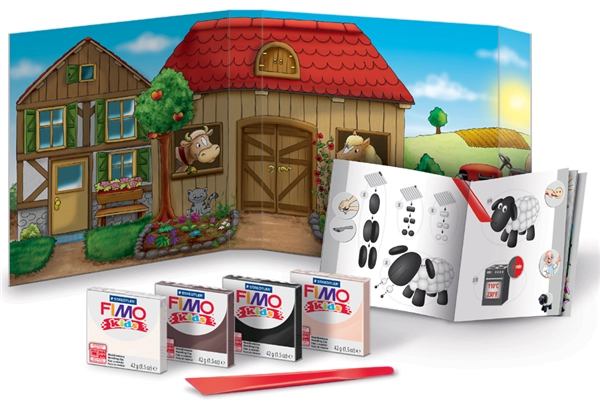 Een fimo kids boetseerklei-set model en play farm level 1 koop je bij NiceSupplies.nl