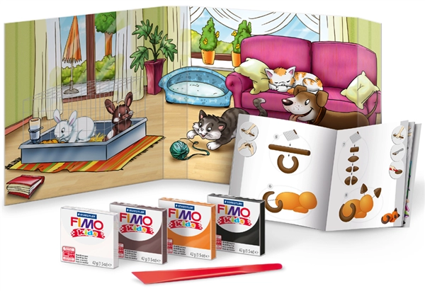 Een fimo kids boetseerklei-set model en play pet level 1 koop je bij NiceSupplies.nl