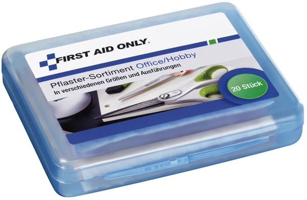 Een first aid only pleister-box office/hobby koop je bij NiceSupplies.nl