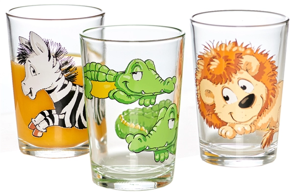 Een flirt by r en b kinder-drinkglas happy zoo 205 ml koop je bij NiceSupplies.nl