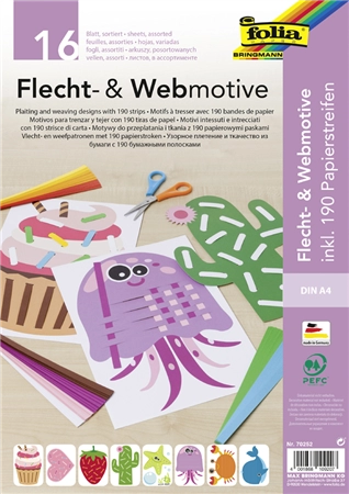 Een folia flecht-en webmotive set din a4 16 vel koop je bij NiceSupplies.nl