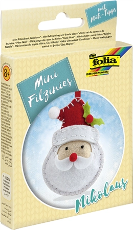 Een folia mini vilt-naaiset viltinies 14-delig schneemann koop je bij NiceSupplies.nl