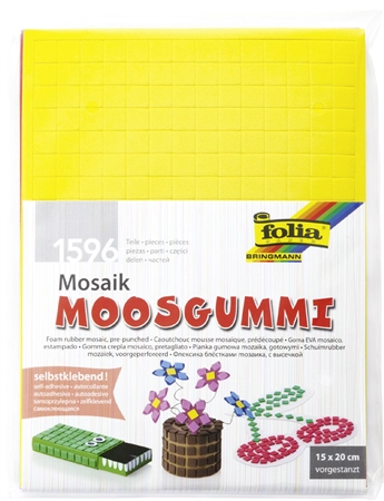 Een folia moosgummi-mosaik glitter zelfklevend 1 596 delen koop je bij NiceSupplies.nl