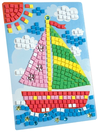 Een folia moosgummi mosaik schiff 405 delen koop je bij NiceSupplies.nl