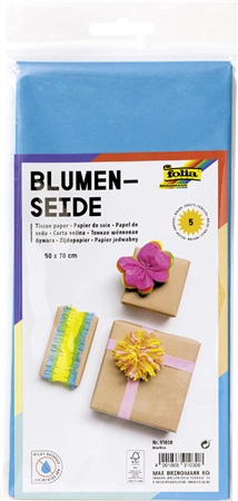 Een folia seidenpapier (b)500x(h)700 mm 20gr altrosa koop je bij NiceSupplies.nl