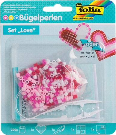 Een folia stijkkralen starter set love -herz koop je bij NiceSupplies.nl