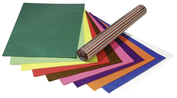 Een folia transparantpapier (b)500x(h)700 mm 42gr gekleurd koop je bij NiceSupplies.nl