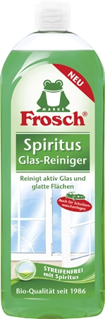 Een frosch glasreiniger spiritus 750 ml fles koop je bij NiceSupplies.nl