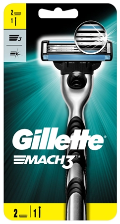 Een gillette vervangingsmesjes mach3 systemklingen 6 stuks pak koop je bij NiceSupplies.nl