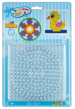 Een hama stiftplaten groots quadrat grootr kreis in blister koop je bij NiceSupplies.nl