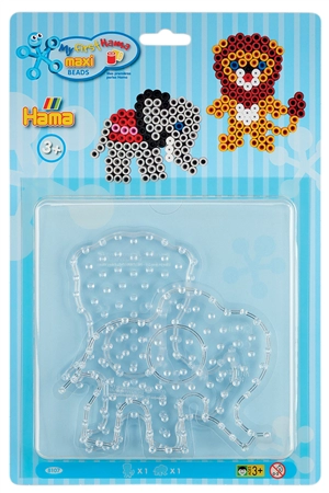 Een hama stiftplaten löwe kleiner elefant in blister koop je bij NiceSupplies.nl