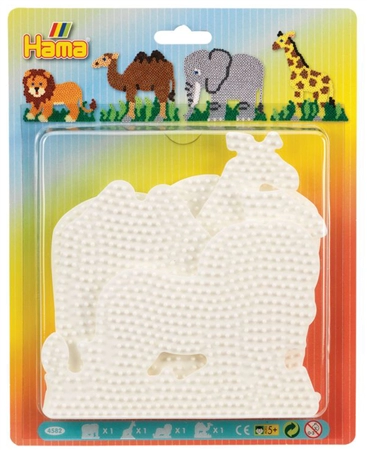 Een hama stiftplatten elefant giraffe löwe kamel koop je bij NiceSupplies.nl