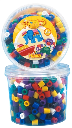 Een hama stijkkralen maxi volltonmix in dose koop je bij NiceSupplies.nl