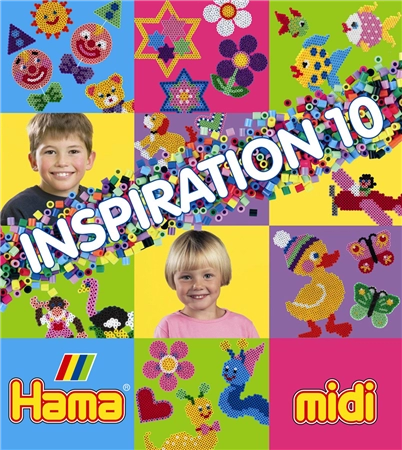 Een hama stijkkralen midi inspirationsschrift nr. 10 koop je bij NiceSupplies.nl