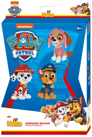 Een hama stijkkralen midi paw patrol kleine geschenkverpakking koop je bij NiceSupplies.nl