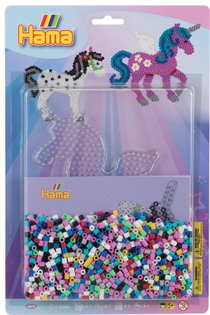 Een hama stijkkralen midi pegasus in blister koop je bij NiceSupplies.nl