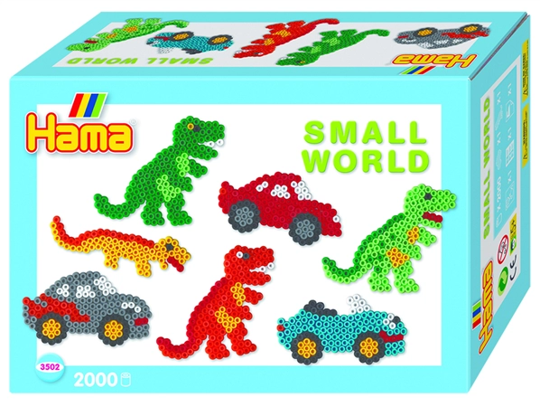 Een hama stijkkralen midi small world auto geschenkverpakking koop je bij NiceSupplies.nl