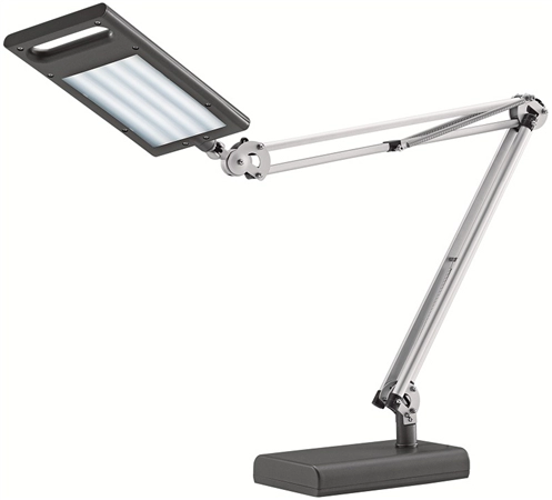 Een hansa led-bouwlamp 4 work antraciet met voet u klemme koop je bij NiceSupplies.nl