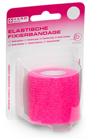 Een haro elastische fixierbandage 50 mmx4,5 m lichtgroen koop je bij NiceSupplies.nl