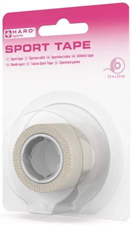 Een haro sport-tape 38 mmx5 m zwart koop je bij NiceSupplies.nl