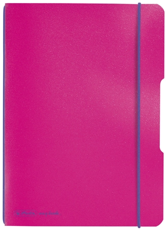 Een herlitz notitieboek mybook flex a5 pp-cover blauw koop je bij NiceSupplies.nl