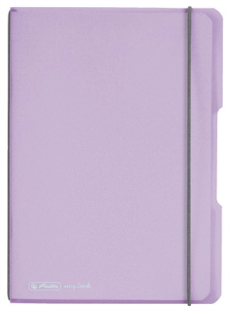 Een herlitz notitieboek mybook flex pastel a5 pp-cover roze koop je bij NiceSupplies.nl