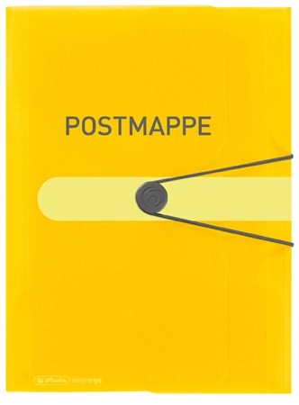 Een herlitz postmap easy orga to go pp-folie din a4 geel koop je bij NiceSupplies.nl