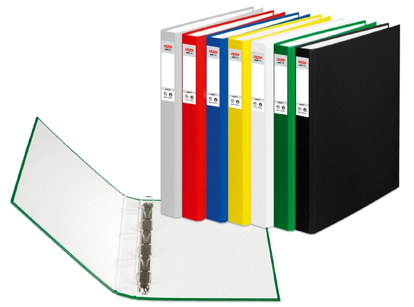 Een herlitz ringband maxfile product a4 4-ring mechaniek groen koop je bij NiceSupplies.nl