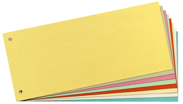 Een herlitz tabstroken voor din a4 manillakarton geel koop je bij NiceSupplies.nl