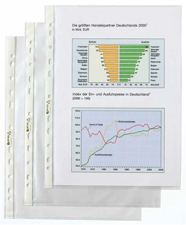 Een hetzel offertemap top quality a4 pp glashelder 0-11mm koop je bij NiceSupplies.nl