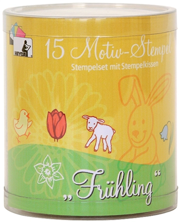 Een heyda motief stempel-set fr?hling transparantzicht-koker koop je bij NiceSupplies.nl