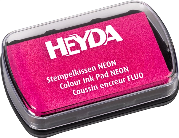 Een heyda stempelkussen neon neonpink koop je bij NiceSupplies.nl