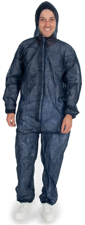 Een hygostar pp-overall eco hygobase met kapuze blauw xl koop je bij NiceSupplies.nl